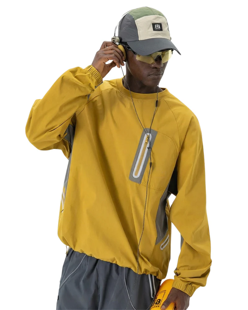 Outdoor Unisex Water-Resistant Technical Pullover Sweatshirt - Image 3