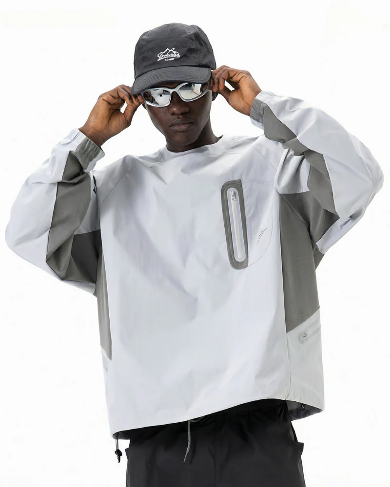 Outdoor Unisex Water-Resistant Technical Pullover Sweatshirt - Image 4