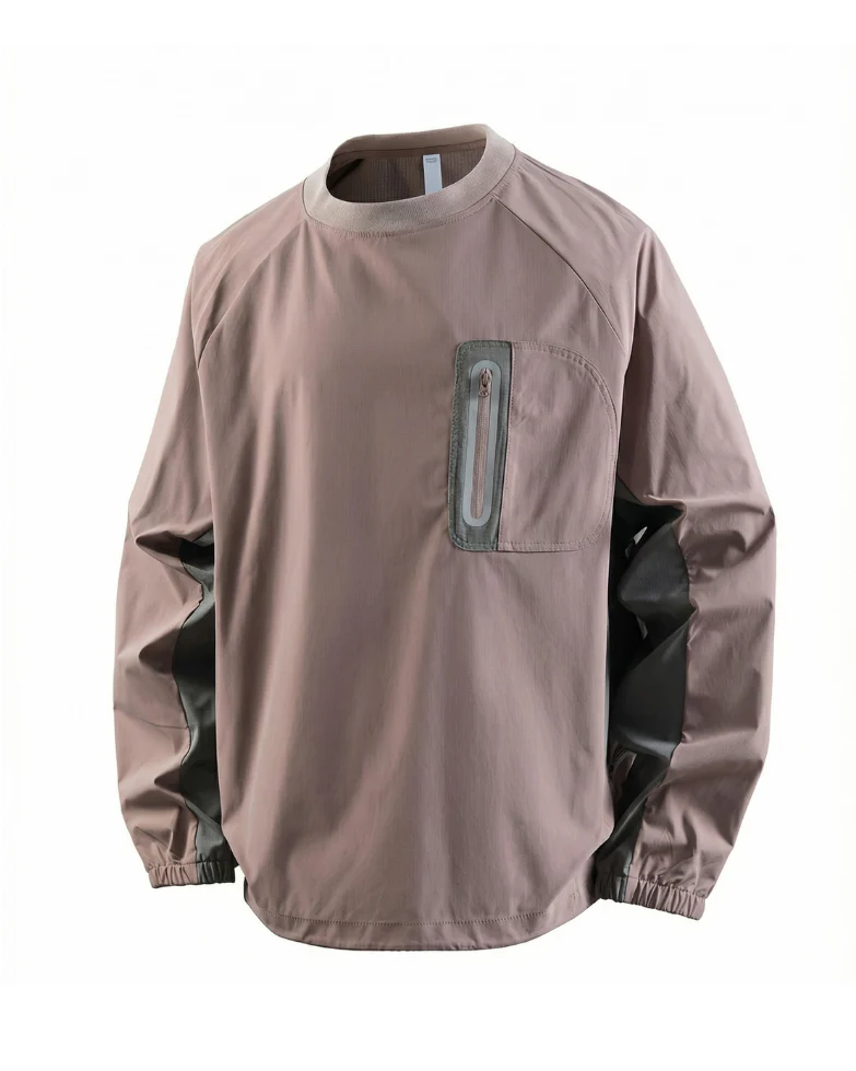 Outdoor Unisex Water-Resistant Technical Pullover Sweatshirt - Image 5