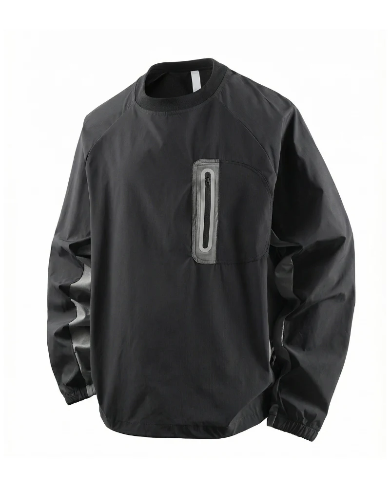 Outdoor Unisex Water-Resistant Technical Pullover Sweatshirt - Image 7