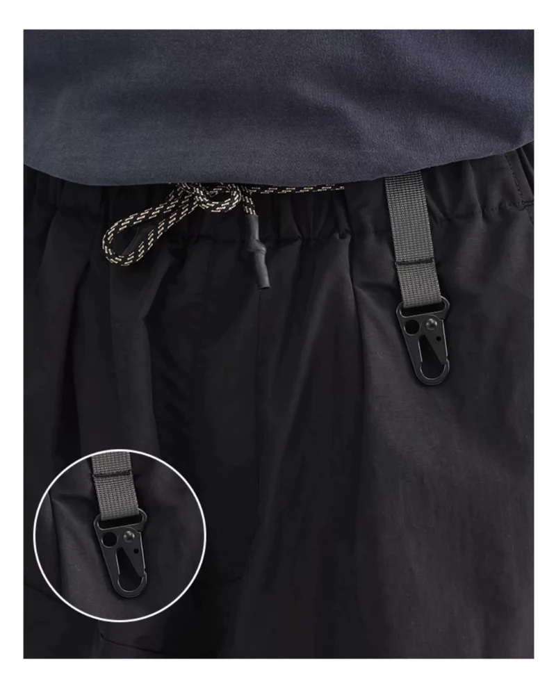 Outdoor Unisex Windproof Cargo Hiking Baggy Pants - Image 8