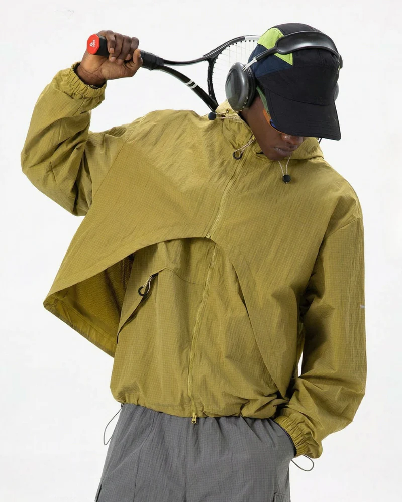 Outdoor Unisex Water-Repellent 2-in-1 Modular Jacket