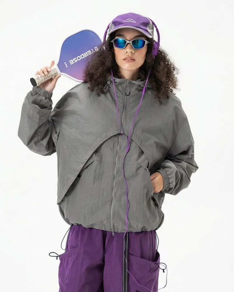 Outdoor Unisex Water-Repellent 2-in-1 Modular Jacket - Image 12