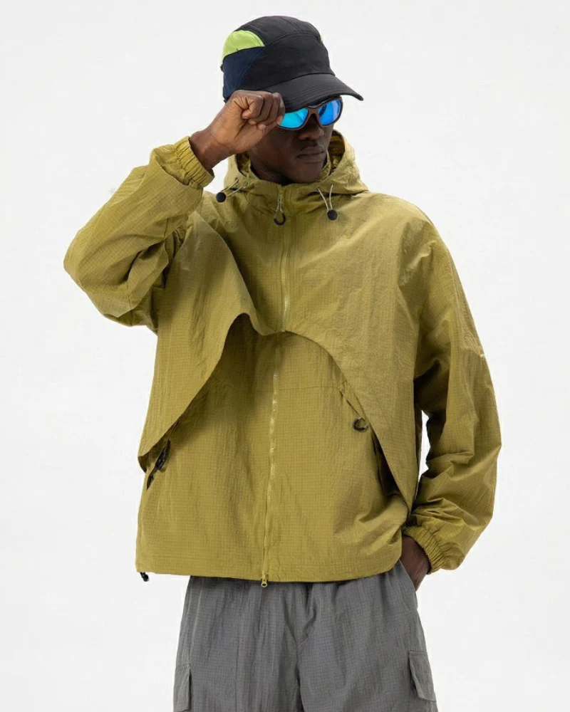 Outdoor Unisex Water-Repellent 2-in-1 Modular Jacket - Image 5