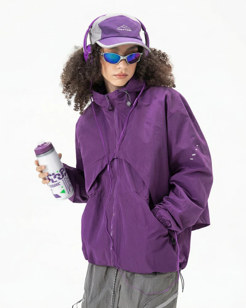 Outdoor Unisex Water-Repellent 2-in-1 Modular Jacket - Image 8