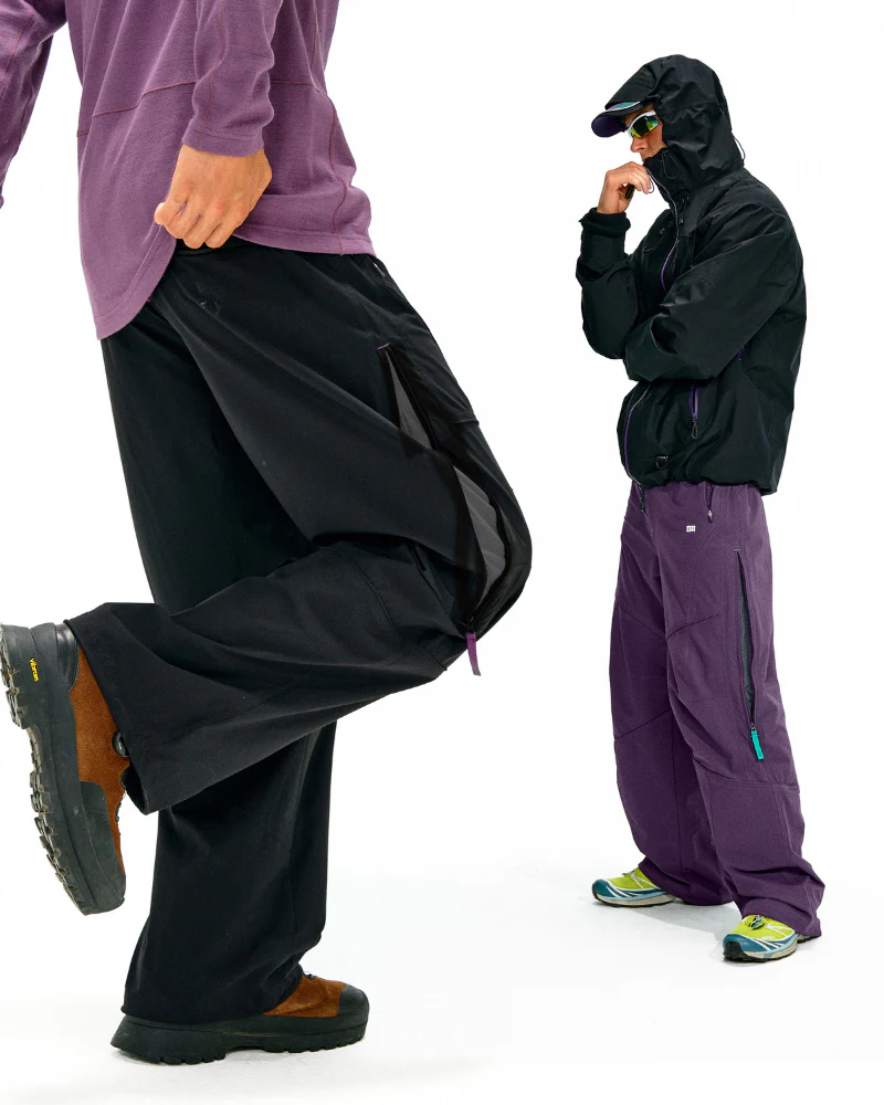 Outdoor Waterproof Lightweight Hiking Soft Shell Pants - Image 5