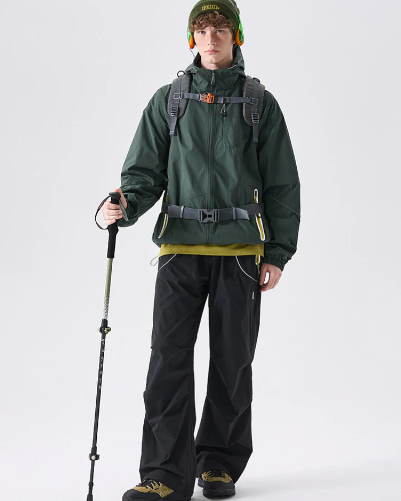 Outdoor Waterproof Mountaineering Hiking Utility Jacket - Image 12