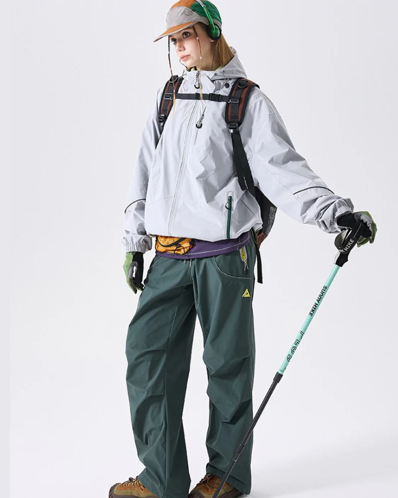 Outdoor Waterproof Mountaineering Hiking Utility Jacket - Image 14