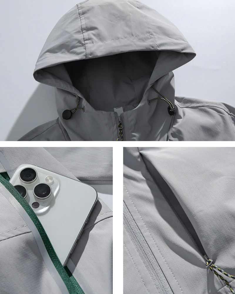 Outdoor Waterproof Mountaineering Hiking Utility Jacket - Image 19
