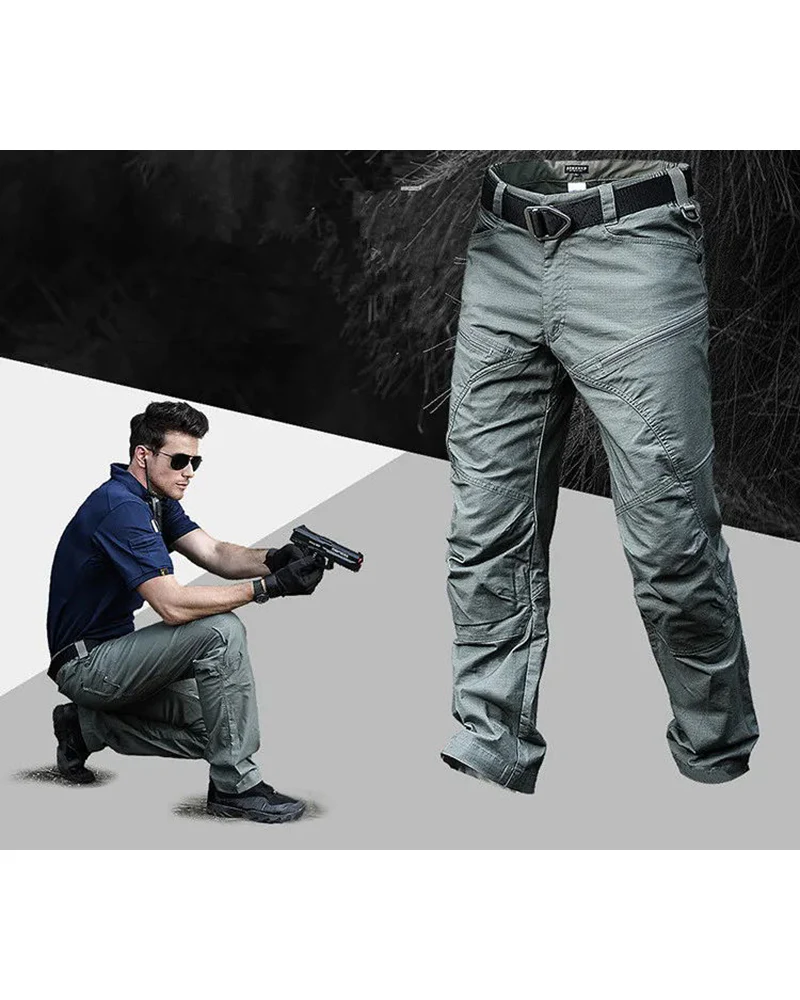 Outdoor Waterproof Stretch Straight Pants - Image 4