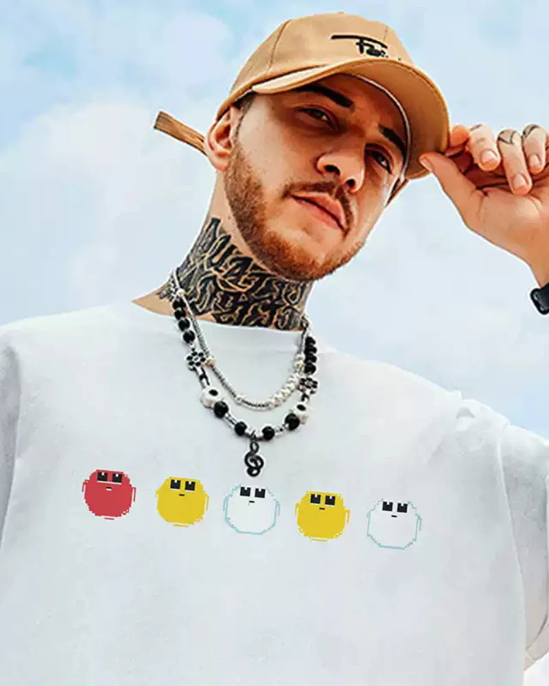 Oversize Streetwear Game Over T-Shirt - Image 7
