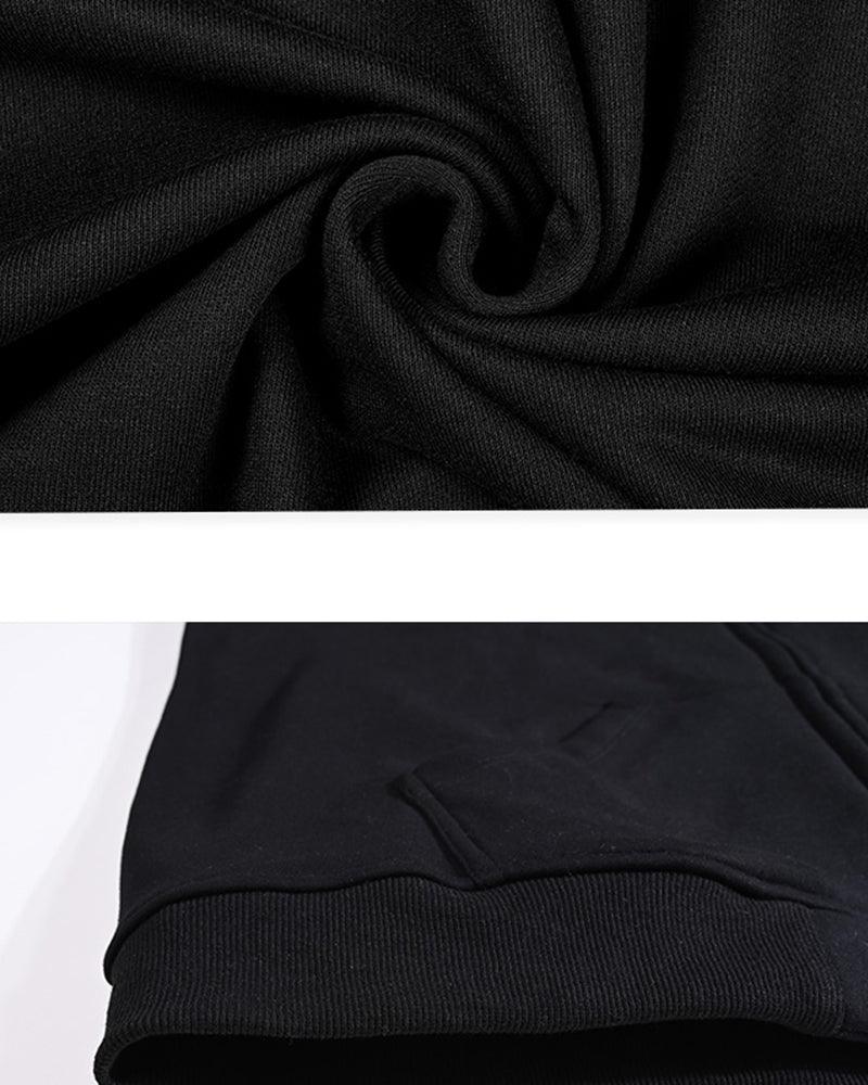 Oversize Streetwear Smiley Zip Up Hoodie - Image 9