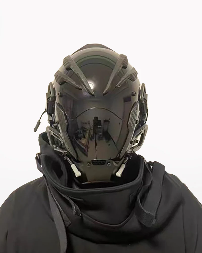 Party Music Festival Cyberpunk Helmet Mask