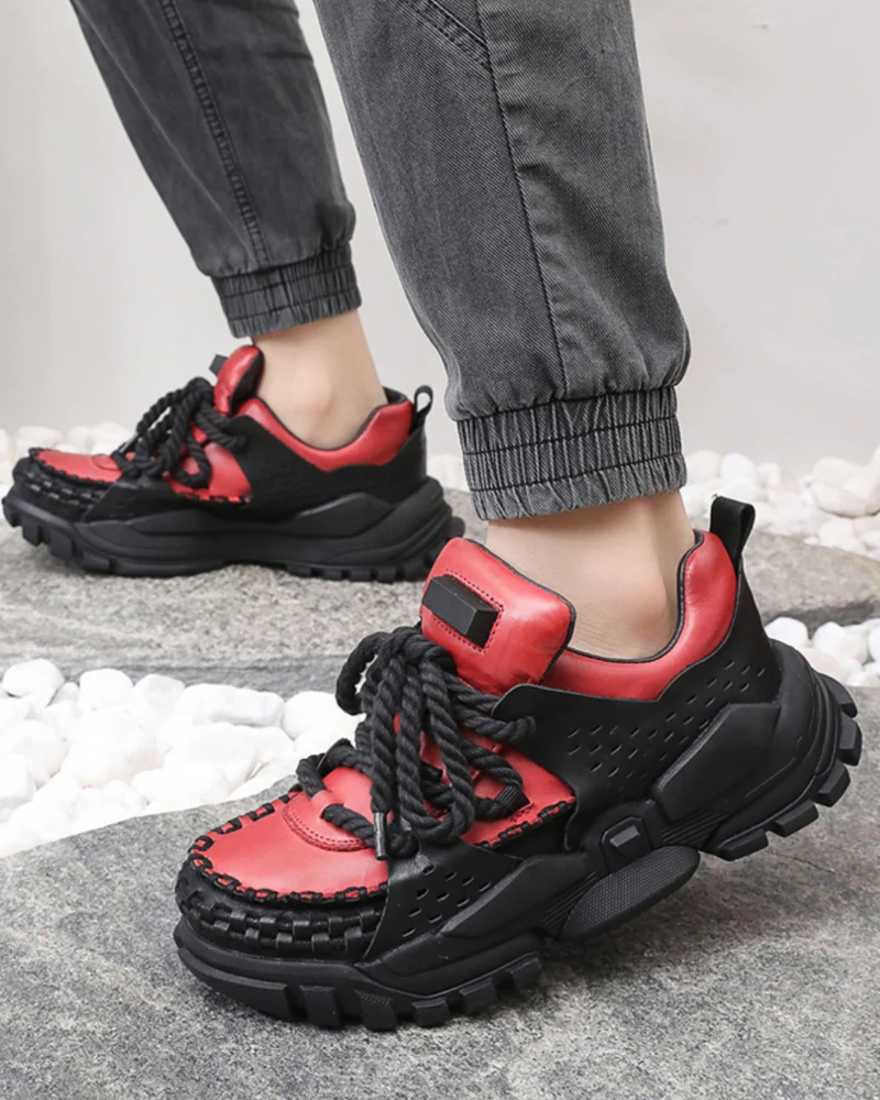 Punk Chunky Dad Shoes Outdoor Hiking Shoes - Image 10