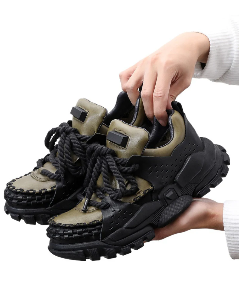 Punk Chunky Dad Shoes Outdoor Hiking Shoes - Image 3