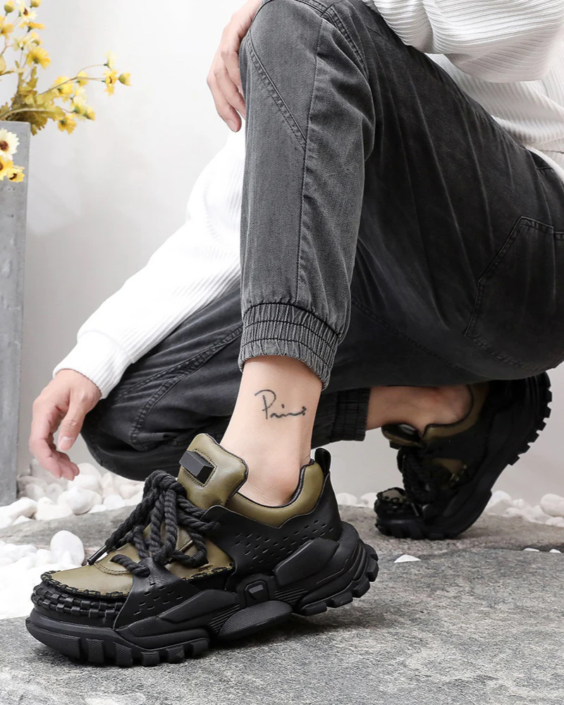 Punk Chunky Dad Shoes Outdoor Hiking Shoes - Image 4