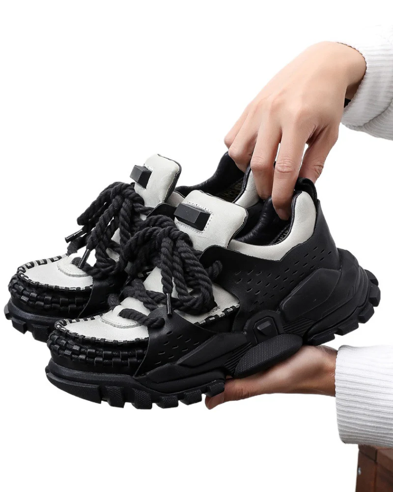 Punk Chunky Dad Shoes Outdoor Hiking Shoes - Image 7