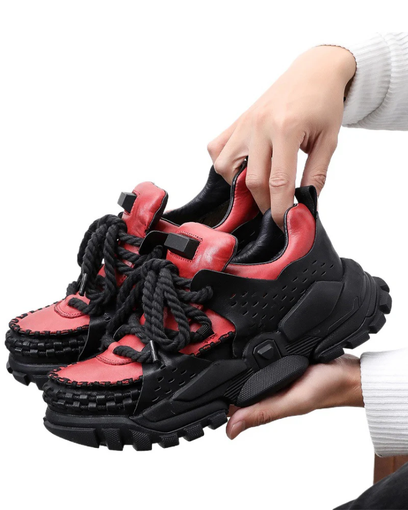 Punk Chunky Dad Shoes Outdoor Hiking Shoes - Image 9