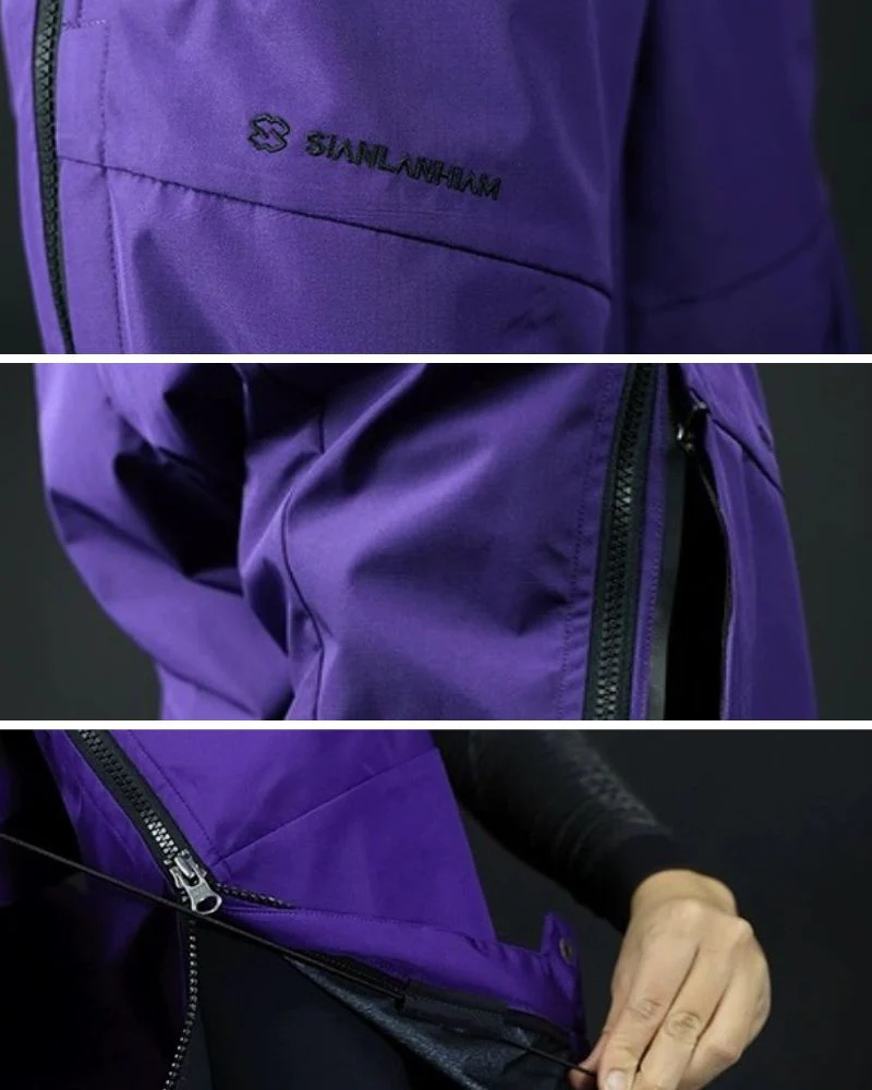 Quick-Release Zipper Waterproof Hiking Pants - Image 14