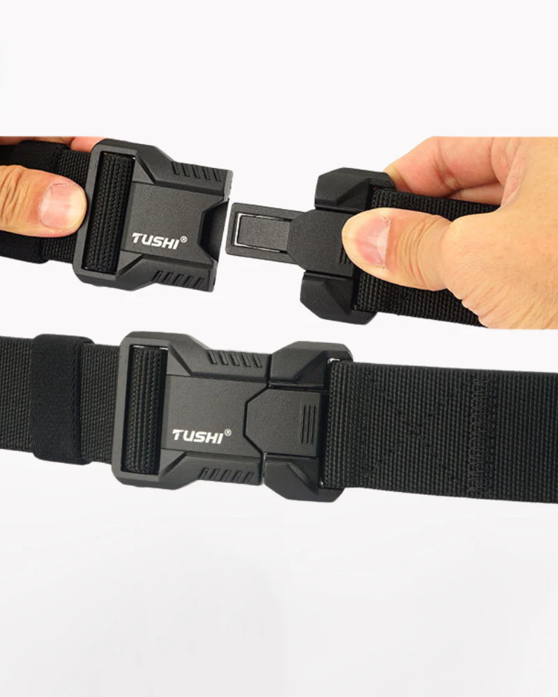 Quickly Unlock Nylon Tactical Belt - Image 4