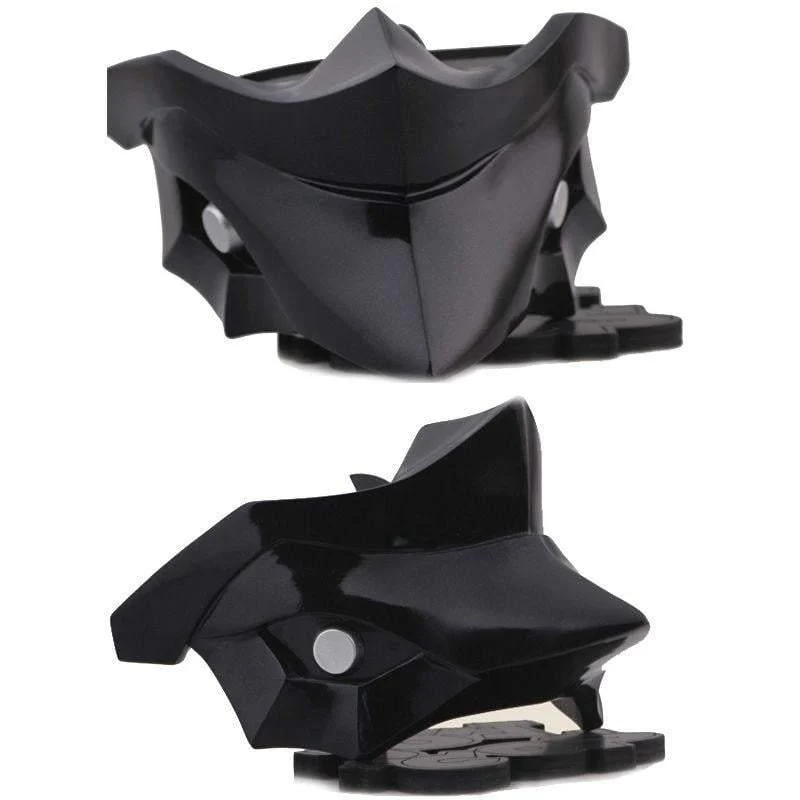 Real Deal Fella Cyberpunk Half Face Oni Mask - Image 3
