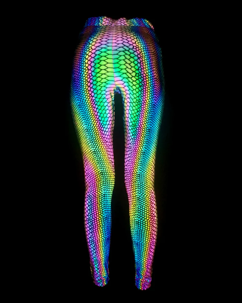 Reflective Rave Clothing Colorful Tank Leggings (Sold Separately) - Image 13