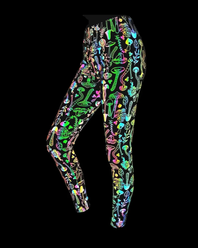 Reflective Rave Clothing Colorful Tank Leggings (Sold Separately) - Image 3