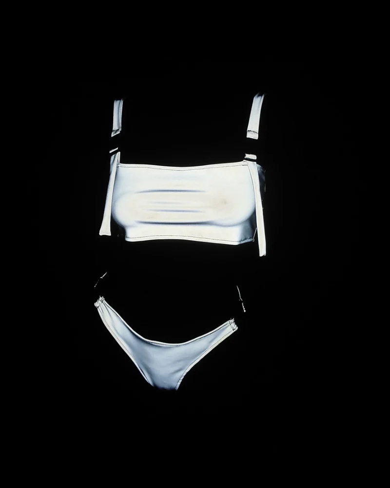 Reflective Rave Clothing Shiny Bikini Set - Image 8