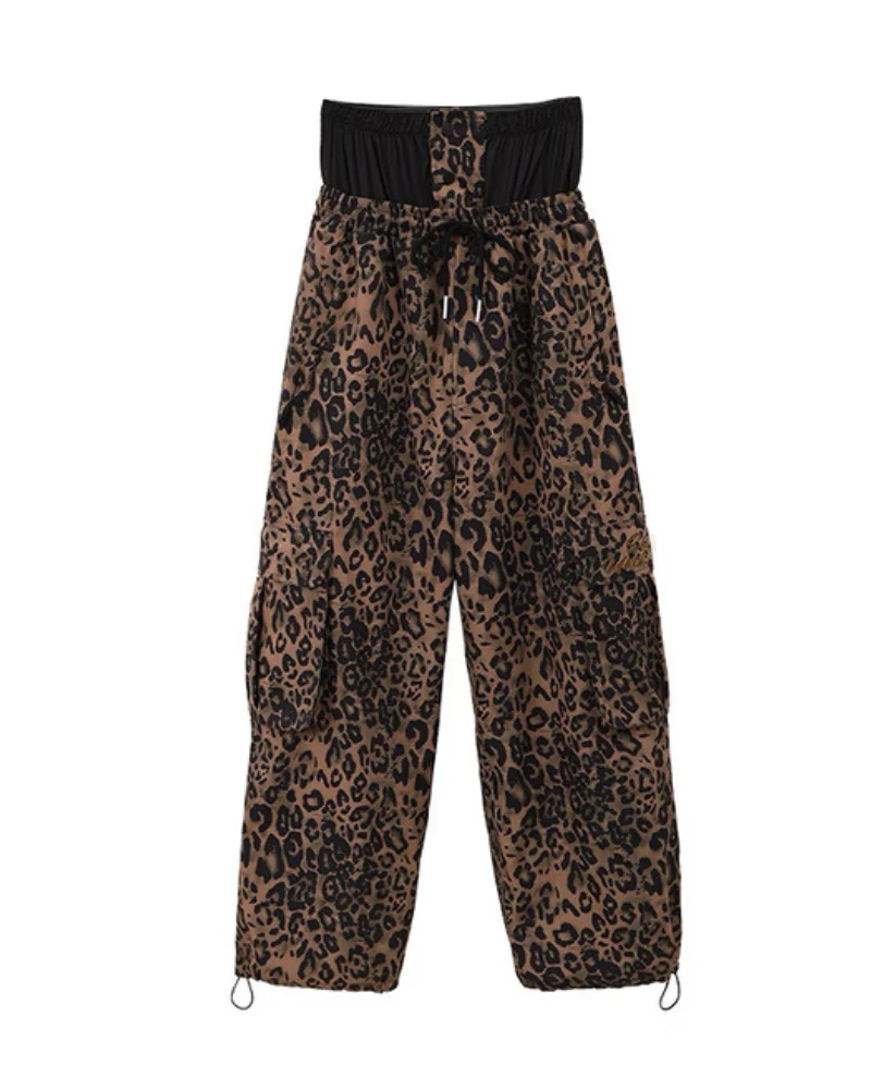 Ski Wear 3L Insulated Waterproof Leopard Ski Bib Pants - Unisex - Image 11