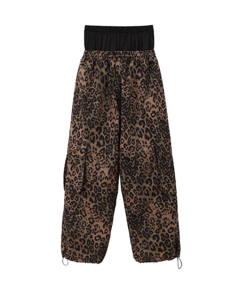 Ski Wear 3L Insulated Waterproof Leopard Ski Bib Pants - Unisex - Image 12