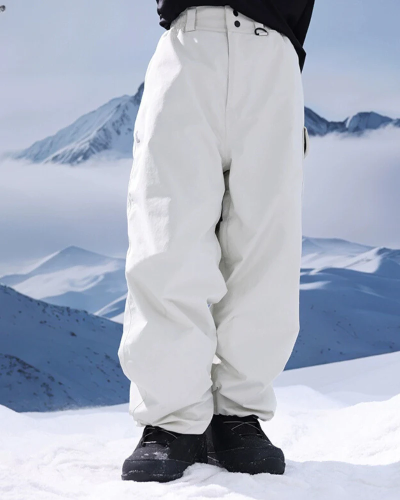 Ski Wear 3L Thick Baggy Snow Pants -Unisex - Image 3