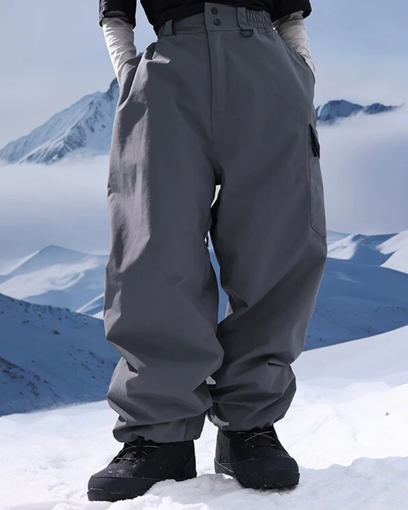 Ski Wear 3L Thick Baggy Snow Pants -Unisex - Image 4