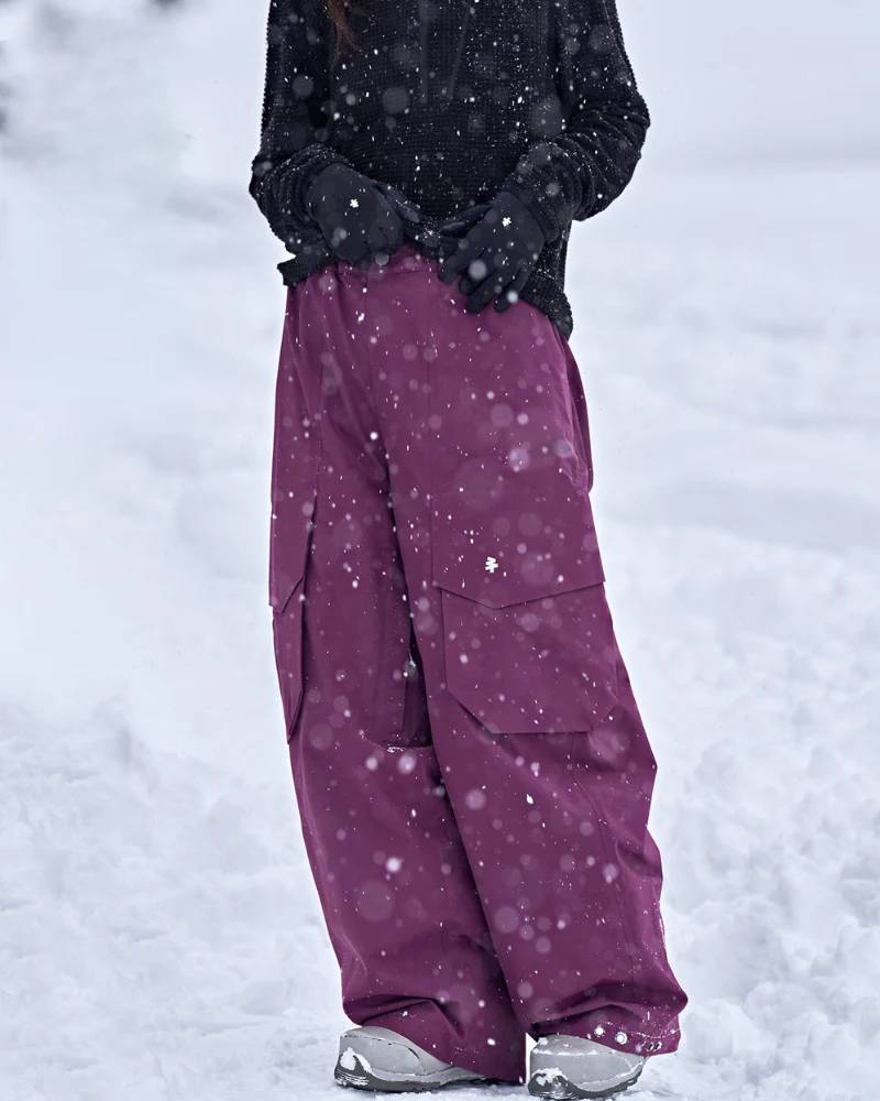 Ski Wear 3L Warm Waterproof Ski Jacket Cargo Pants Suit -Unisex (Single Unit Available) - Image 10