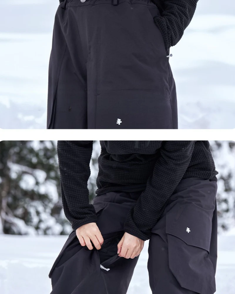 Ski Wear 3L Warm Waterproof Ski Jacket Cargo Pants Suit -Unisex (Single Unit Available) - Image 16