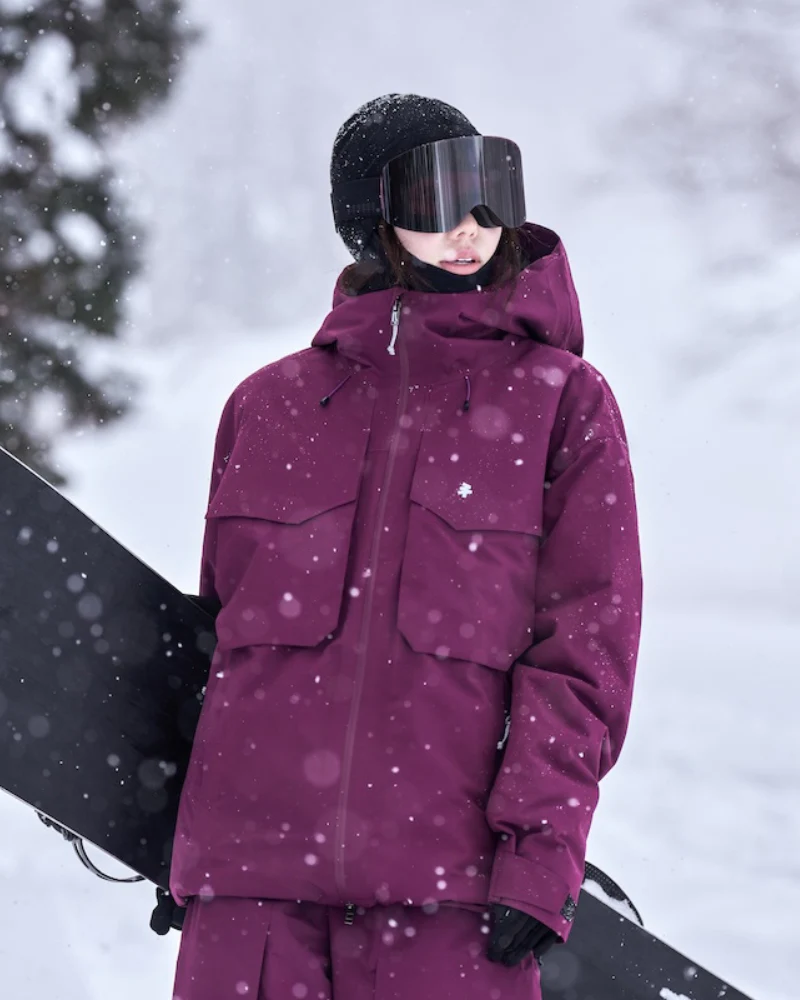 Ski Wear 3L Warm Waterproof Ski Jacket Cargo Pants Suit -Unisex (Single Unit Available) - Image 8