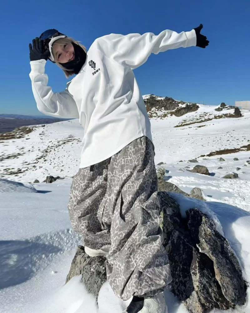Ski Wear 3L Waterproof Cheetah Ski Pants - Unisex - Image 6