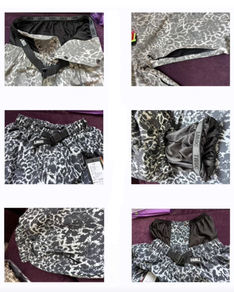 Ski Wear 3L Waterproof Cheetah Ski Pants - Unisex - Image 8