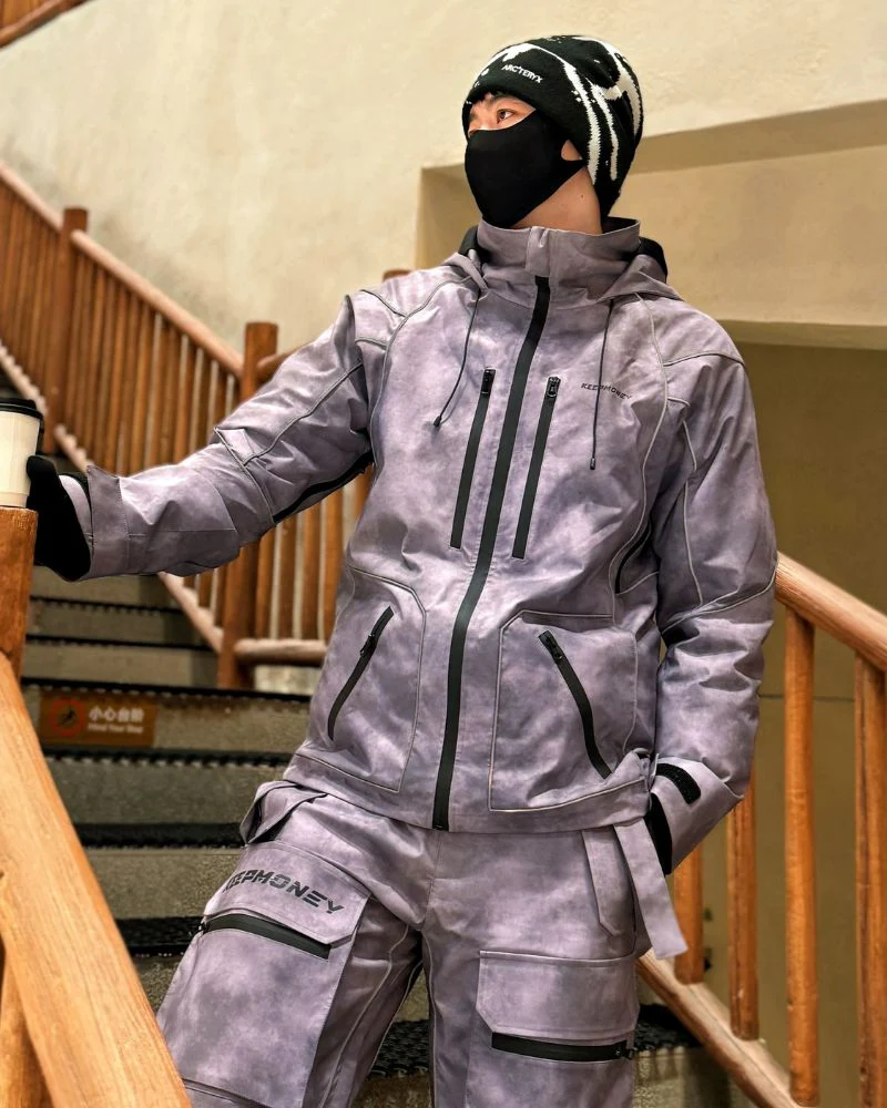 Ski Wear 3L Waterproof Snow Suit -Unisex (Single Unit Available) - Image 14