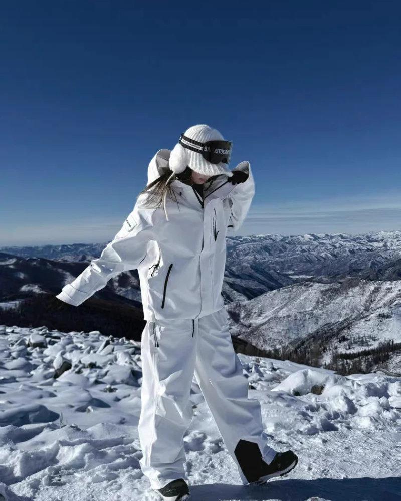 Ski Wear 3L Waterproof Windproof Hardshell Snowboard Suit -Unisex - Image 18