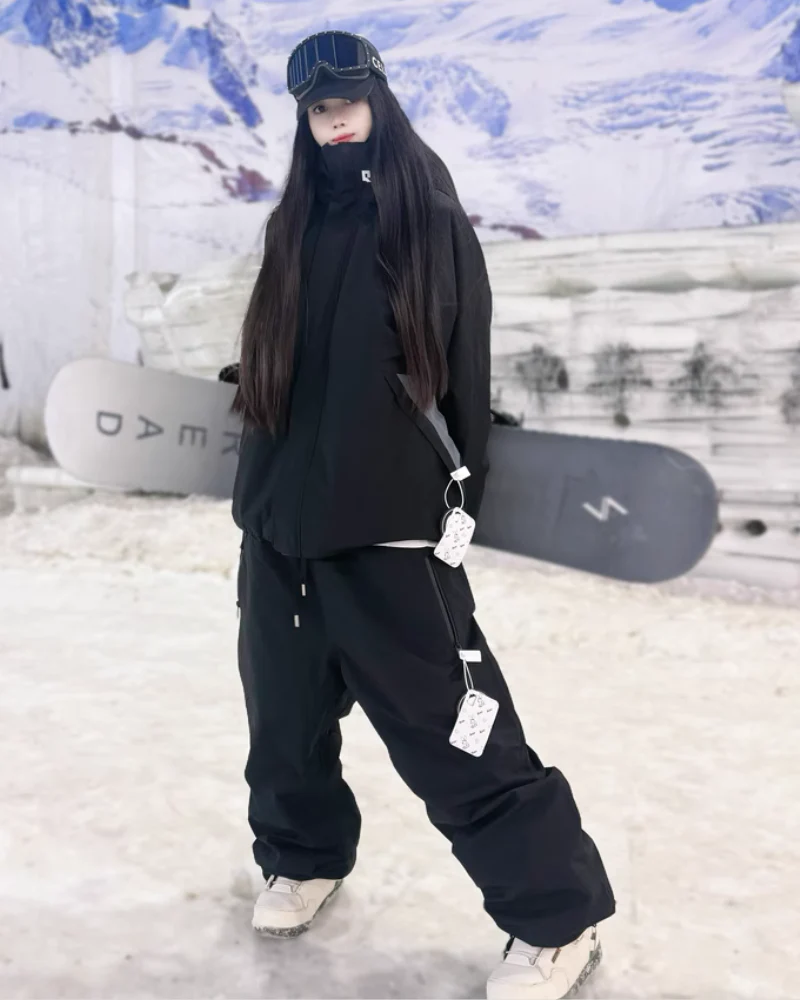 Ski Wear American Style Outdoor Snowboard Ski Suit -Unisex (Single Unit Available) - Image 8