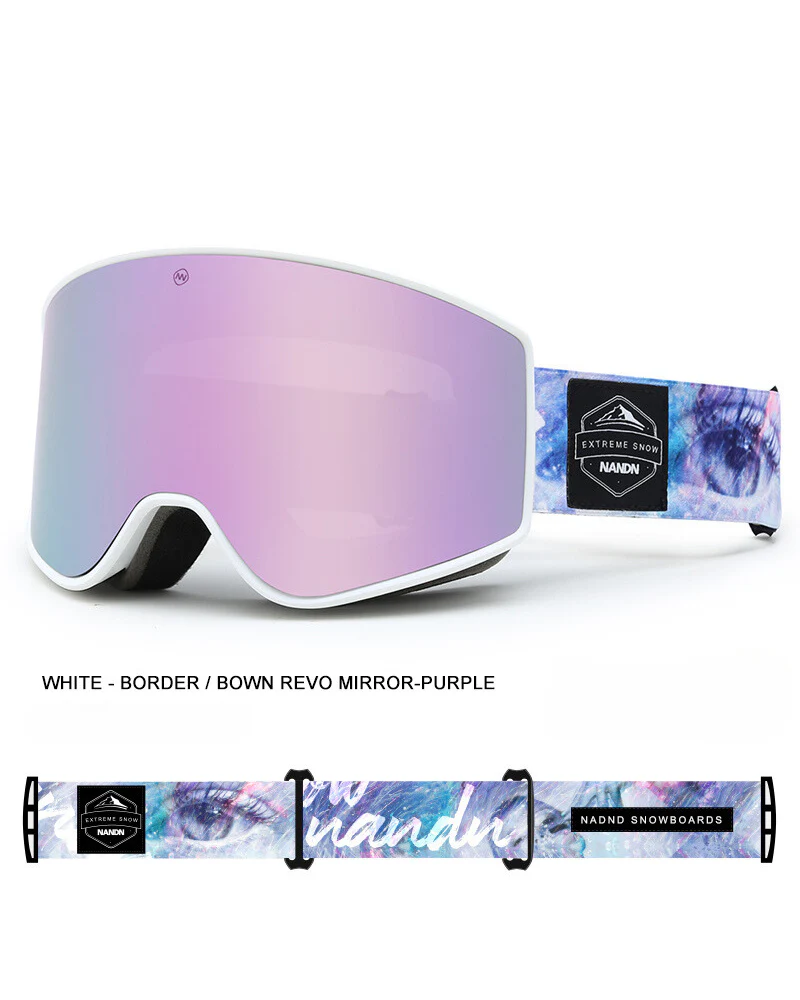 Ski Wear Double Layer Anti-fog Ski Goggles - Image 10