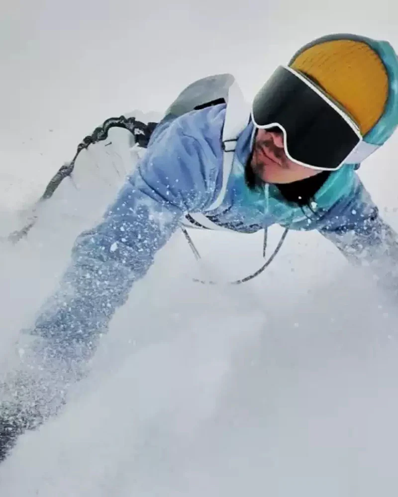 Ski Wear Double Layer Anti-fog Ski Goggles - Image 4