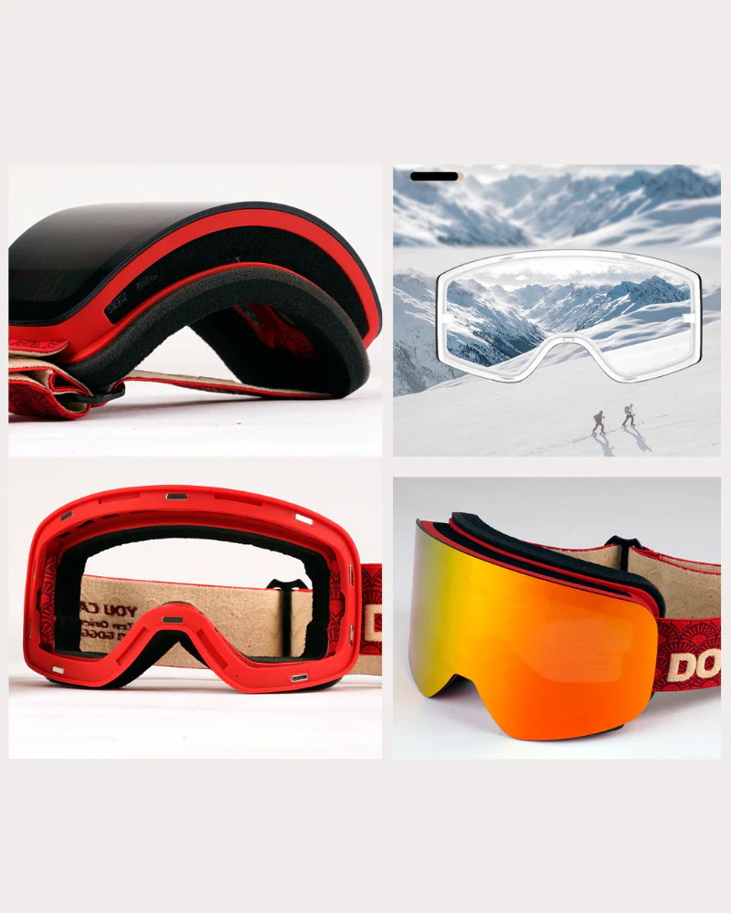 Ski Wear Double-Layer Ski & Snowboard Goggles - Image 18