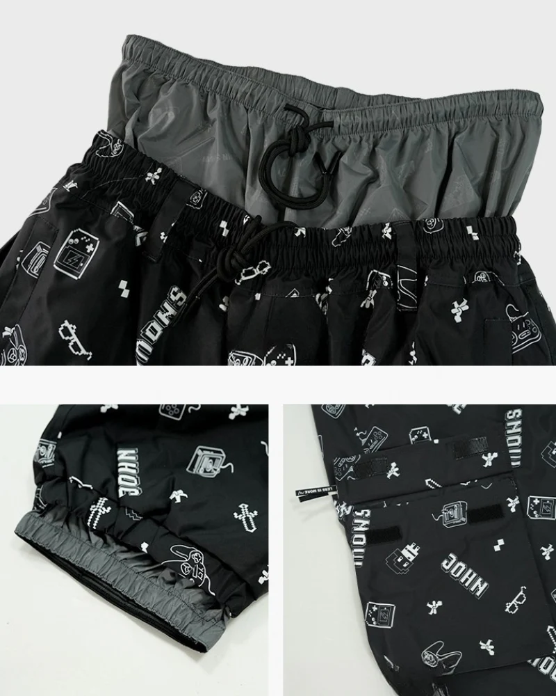 Ski Wear Fashion Digital-Print Ski Jacket & Pant Set -Unisex - Image 8