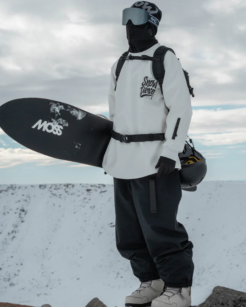 Ski Wear Fleece-Lined Waterproof Ski Sweatshirt -Unisex - Image 4