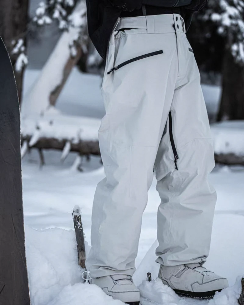 Ski Wear Fleece-lined Waterproof Snow Pants -Unisex - Image 8