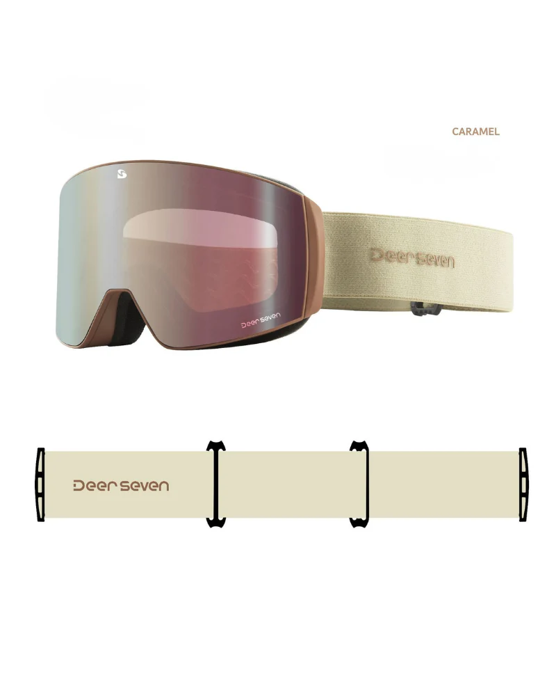 Ski Wear Magnetic Anti-Fog Ski Goggles - Image 6