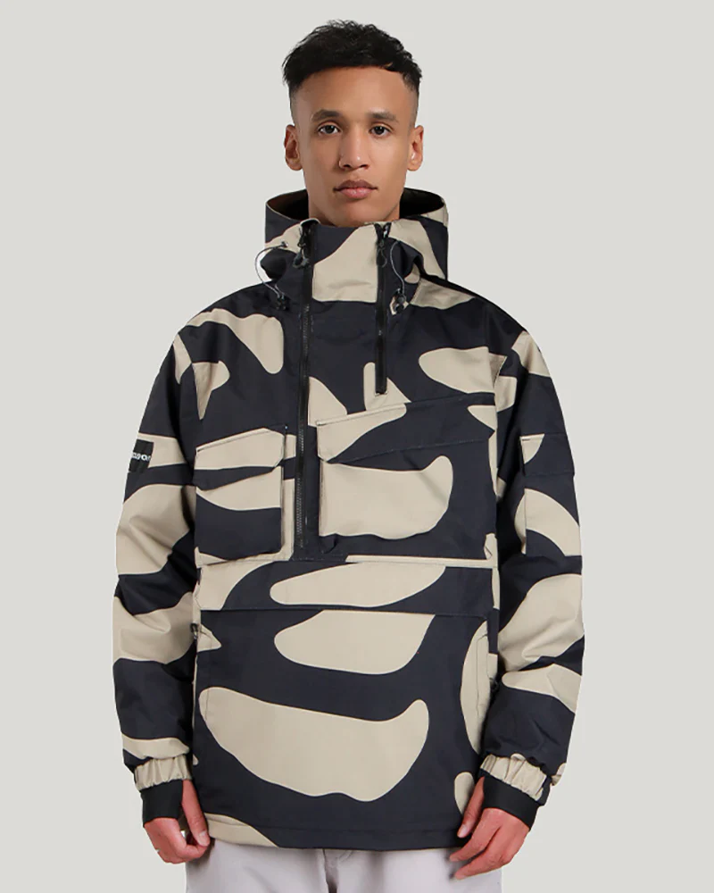 Ski Wear Multi-pocket Cargo Ski Jacket - Unisex - Image 11