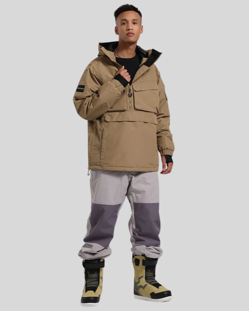 Ski Wear Multi-pocket Cargo Ski Jacket - Unisex - Image 14