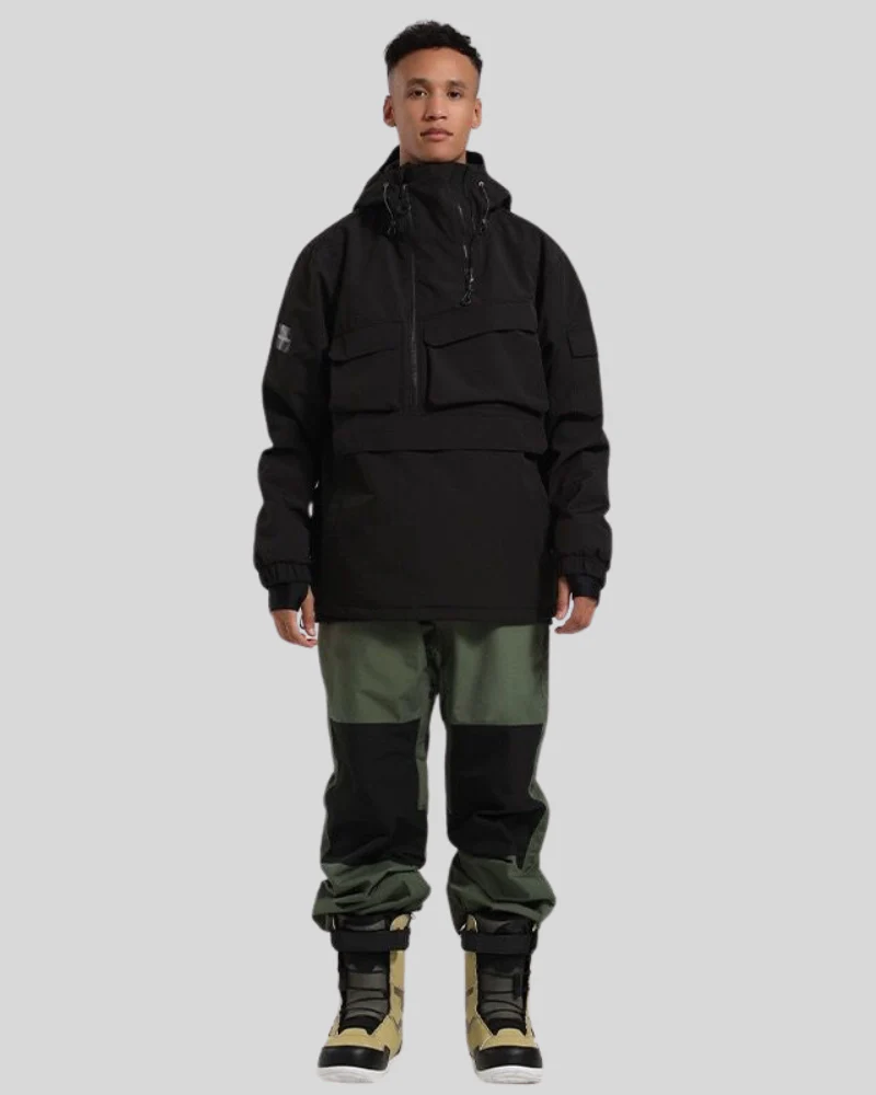 Ski Wear Multi-pocket Cargo Ski Jacket - Unisex - Image 4